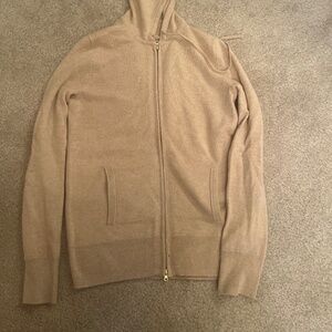 J.Crew, Italian cashmere collection zip up sweater